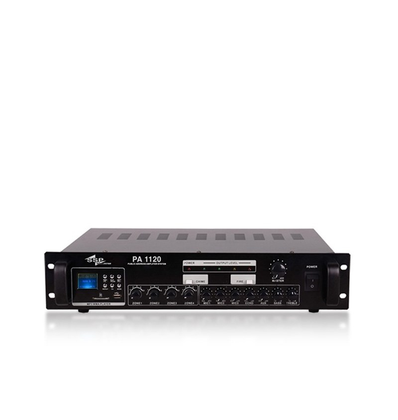 SSP Audio PA-1060 USBli 60 Watt Güç Amfisi