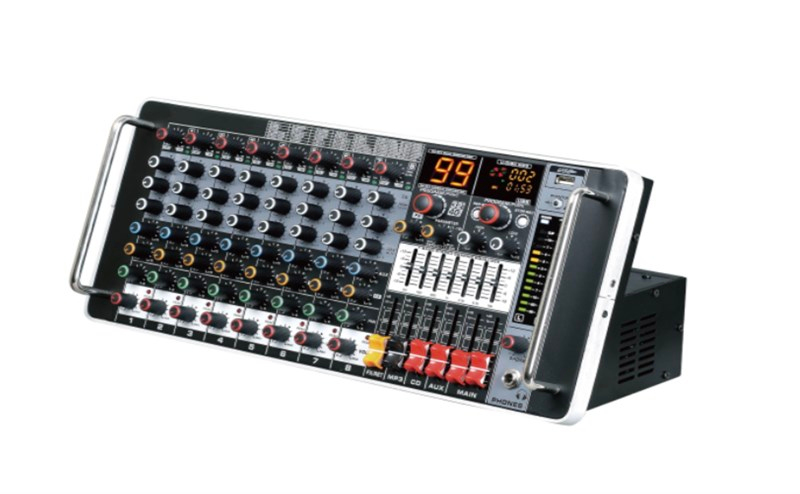 SSP Audio PM12R 12 Kanal 2x650W Amfili Rack Mikser
