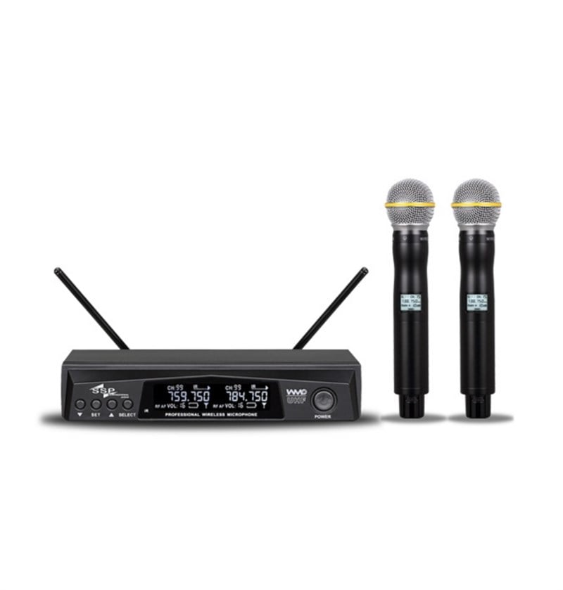 SSP Audio WM602/33 Çift El Kablosuz Mikrofon Seti