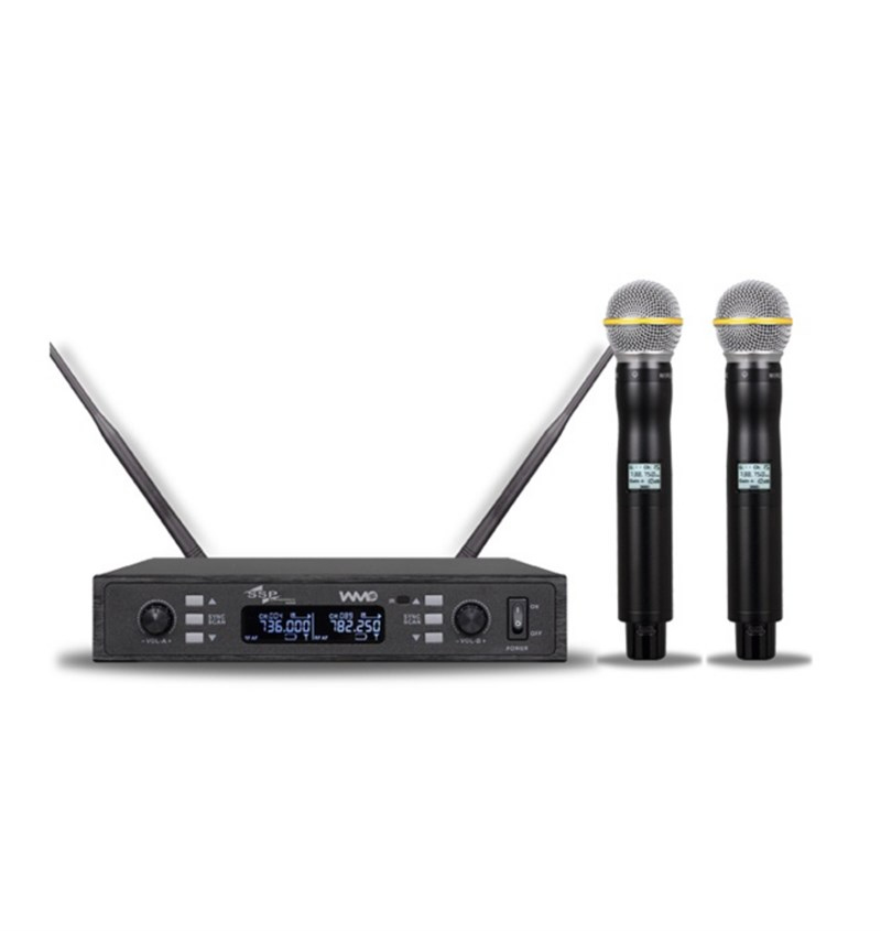SSP Audio WM802/33 Çift El Kablosuz Mikrofon Seti