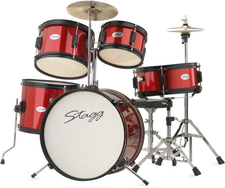 Stagg TIM JR 516 RD 5 Parça Junior Davul Seti