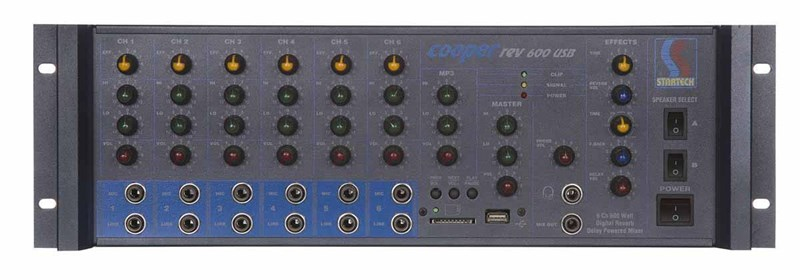 Startech Cooper Rev/600T Usb 6-Kanal 2-Bölge Trafolu 600W Power Mikser