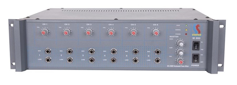 Startech Mono M/200 USB 200 Watt 6 Kanal Mono Anfi