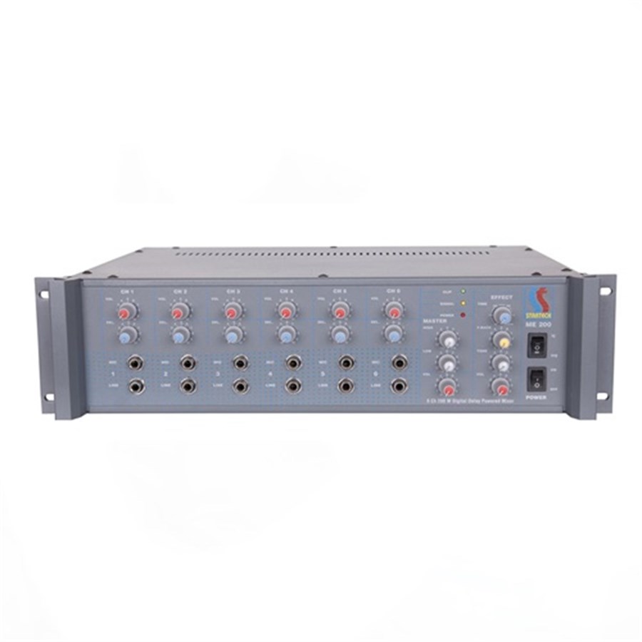 Startech Mono Me/200 USB 6 Kanal 200 Watt Ekholu Mono Amfi