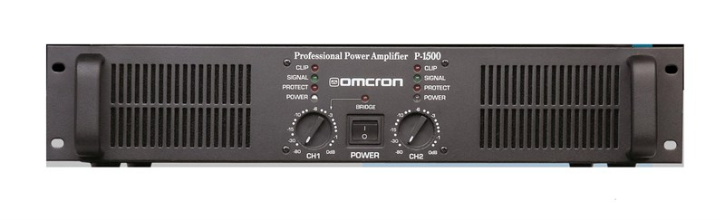 Startech Omcron P-1500 2x750W Güç Amplifikatörü