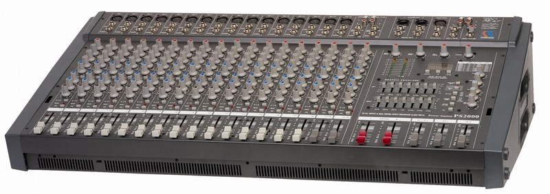 Startech P.Station ps 2000 - 20 Girişli 2x600W, Efektli Power Mikser