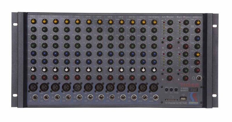 Startech Tiger 3000 12 Kanal Power Mikser 4x750W/4 ohm
