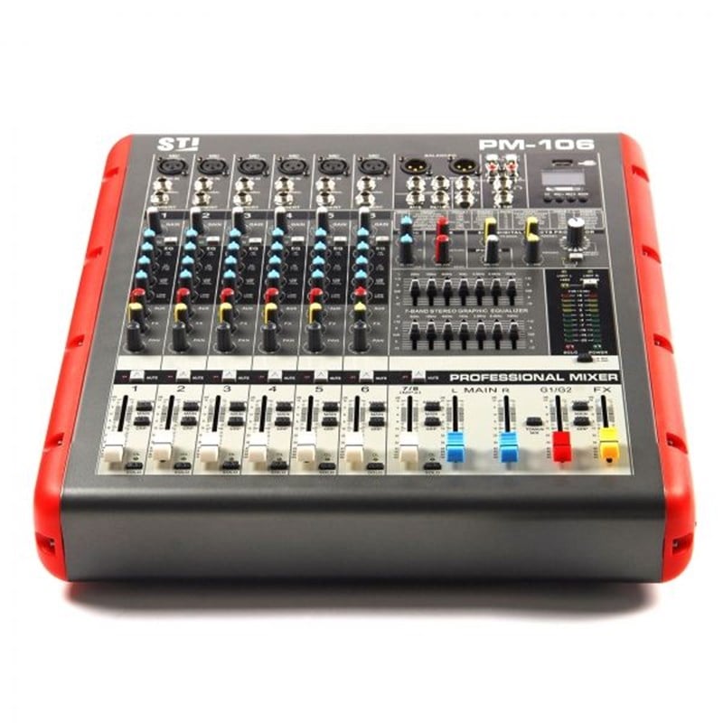 Sti PM-106 2X650W Power Mikser
