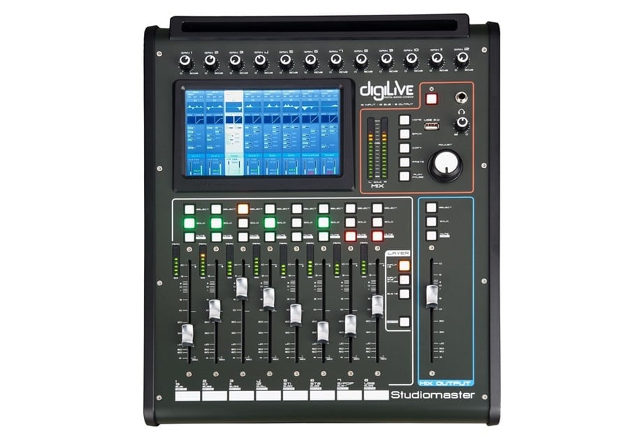 Studiomaster DigiLive16 Dijital Mikser 16 Kanallı