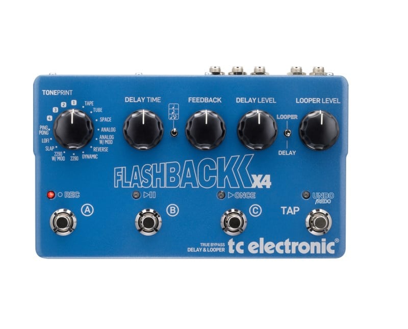 TC Electronic Flashback X4 Delay Gitar Efekt Pedal