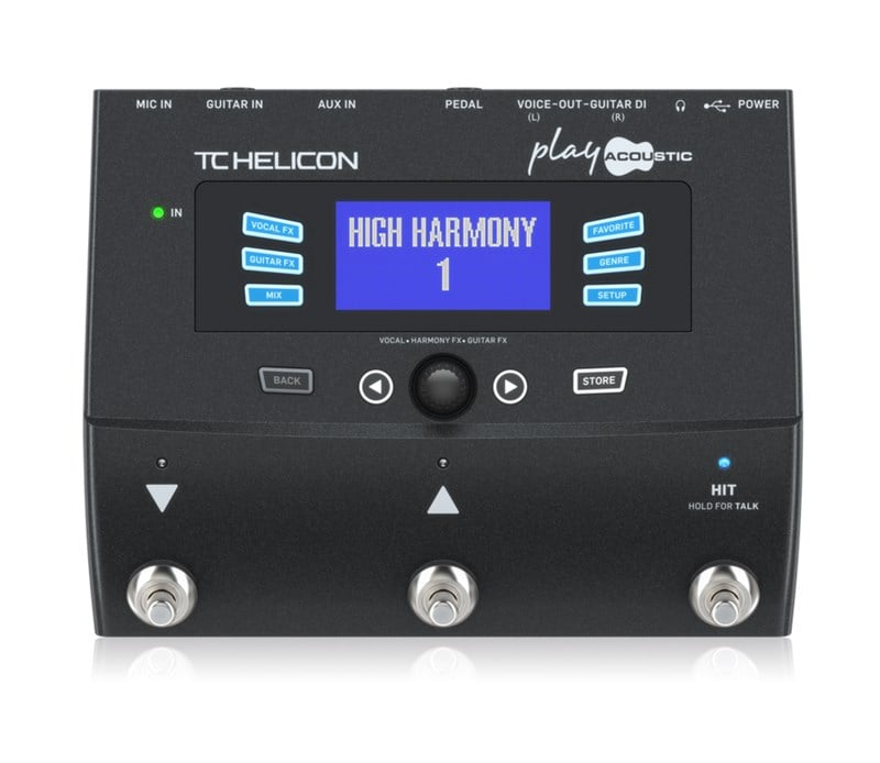 TC Helicon Play Acoustic Vocal ve Akustik Gitar Efekt Pedal