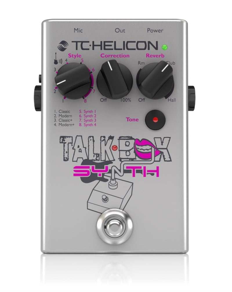TC Helicon Talkbox Synth Gitar ve Vocal Tone Efekt Pedal
