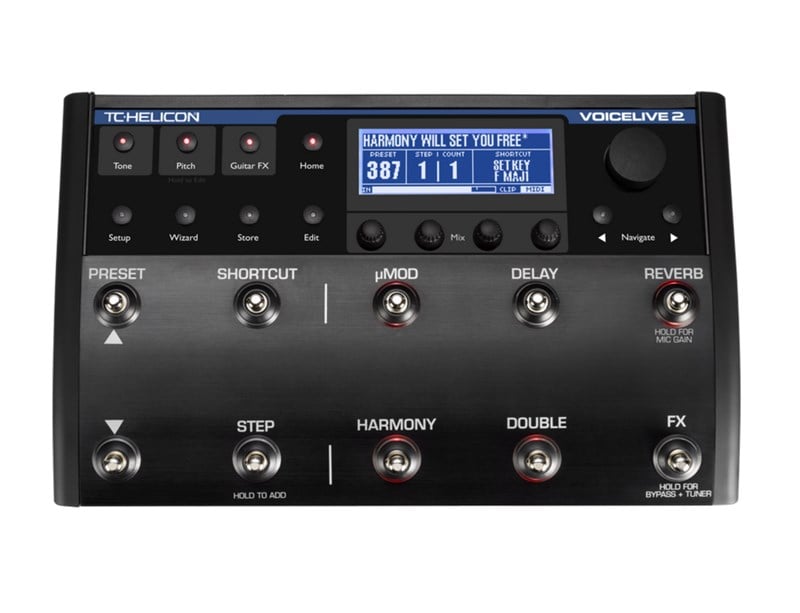 TC Helicon VoiceLive 2 Vocal Efekt Pedal