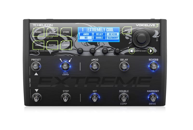 TC Helicon VoiceLive 3 Extreme Multi-Effects Vocal ve Gitar Efekt Pedal
