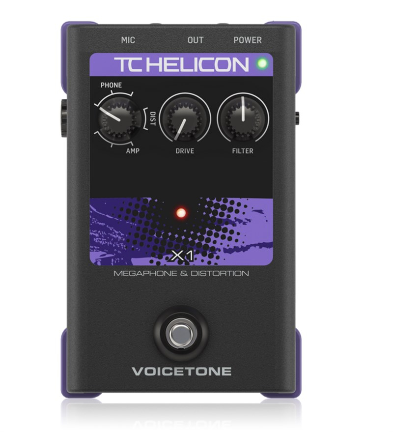 TC Helicon VoiceTone X1 Vocal Pedal