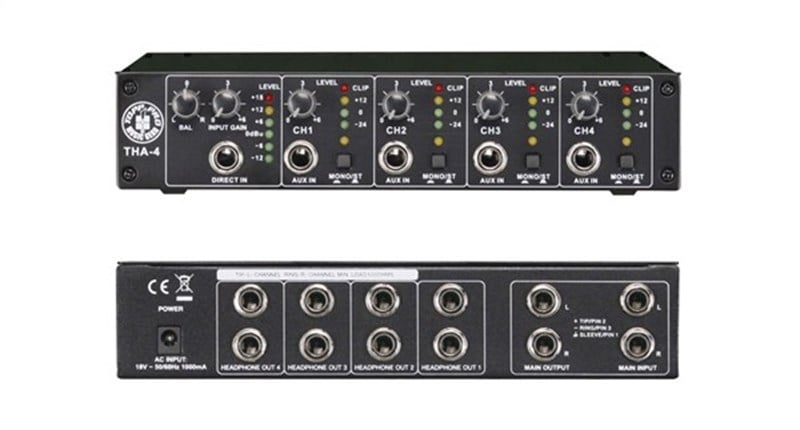Topp Pro THA-4 4-Kanal Kulaklık Amplifikatörü