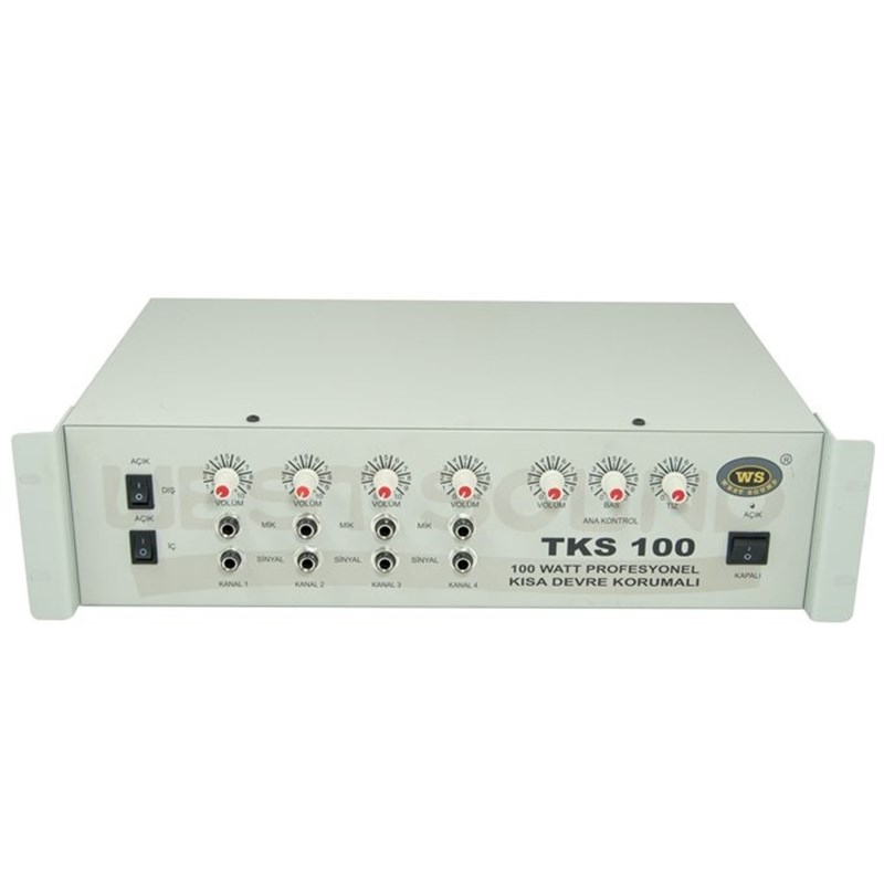 West Sound TKS 100 - 100 Watt 6 Kanal Mikser Anfi