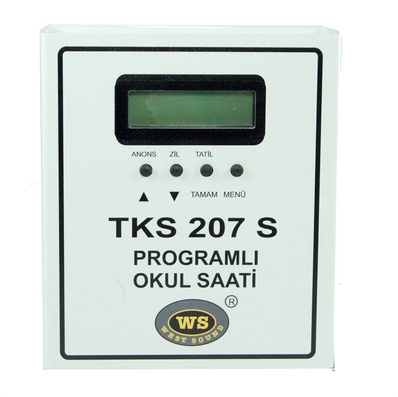 West Sound TKS 207 S Programlı Okul Zil Saati