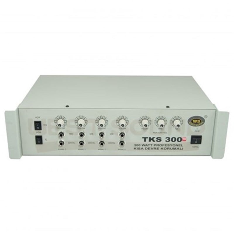 West Sound TKS 300 TR 300 Watt 6 Kanal 100V Mikser Anfi