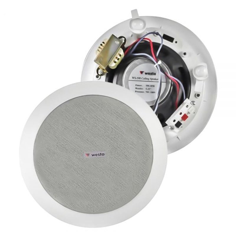 Westa WS-508 5 inç 10W 8 ohm 100V Tavan Hoparlör