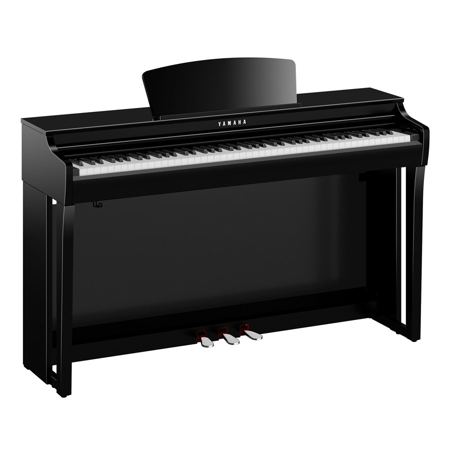Yamaha CLP-725 PE Parlak Siyah Dijital Piyano