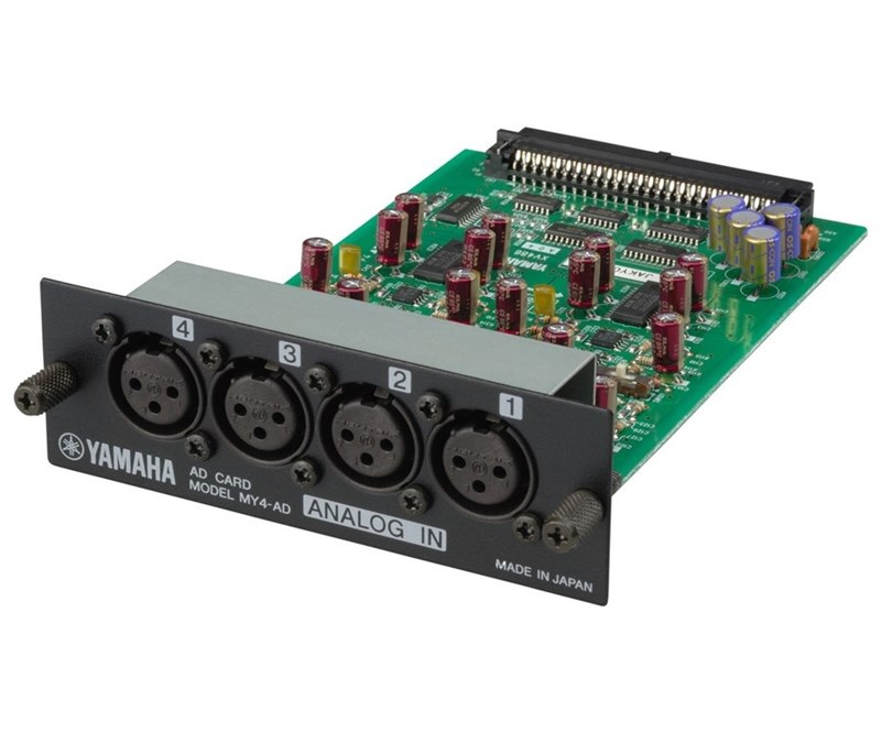 Yamaha MY4AD 4 Kanal Analog Giriş Kartı