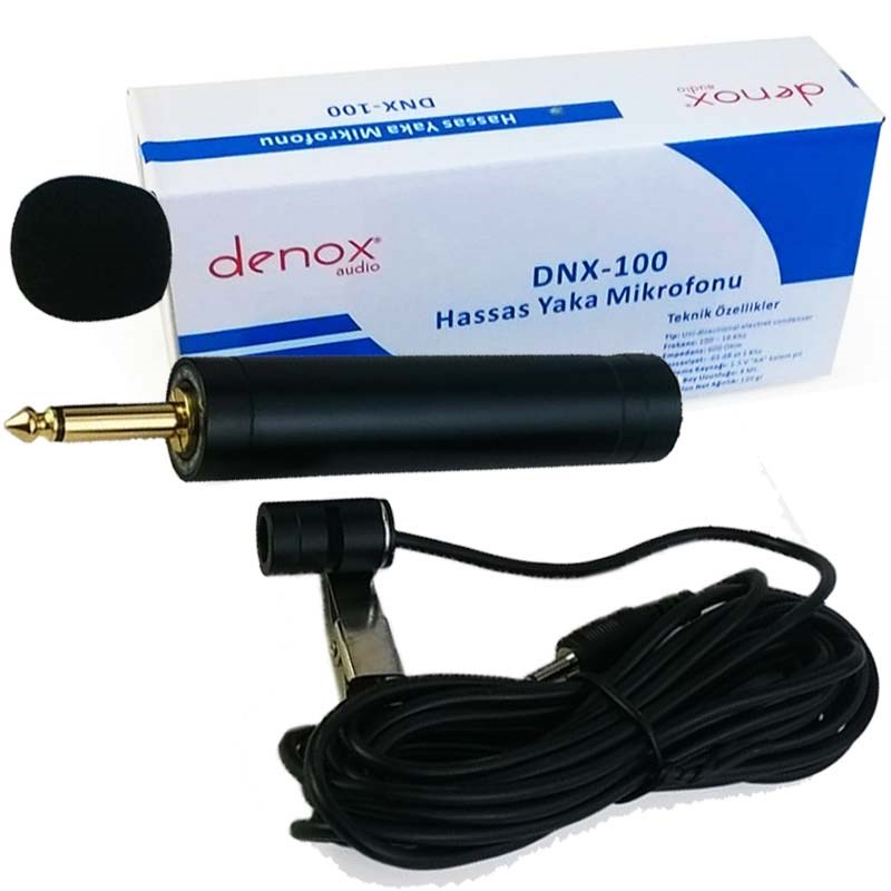 Yoga DNX-100 Electret Condenser Yaka Mikrofonu