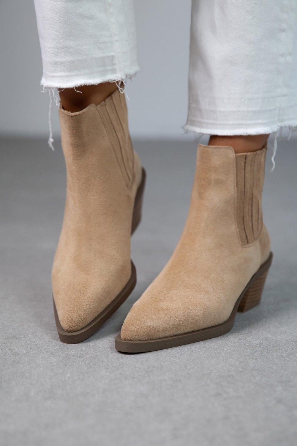 DEEP BEJ SÜET KOVBOY BEJ SÜET