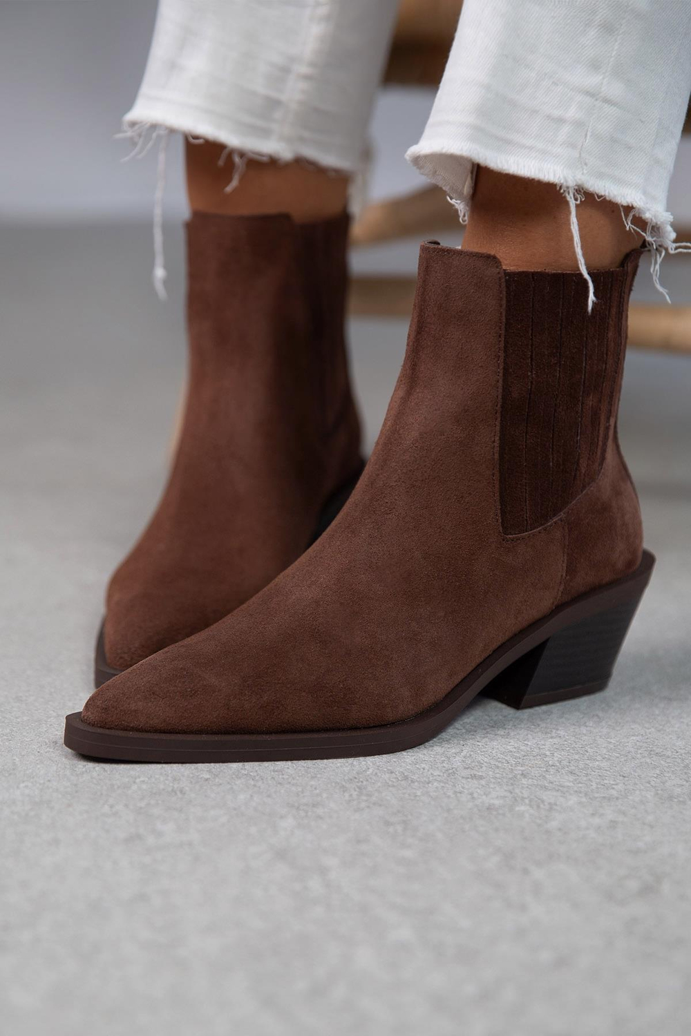 DEEP KAHVE SÜET KOVBOY KAHVE