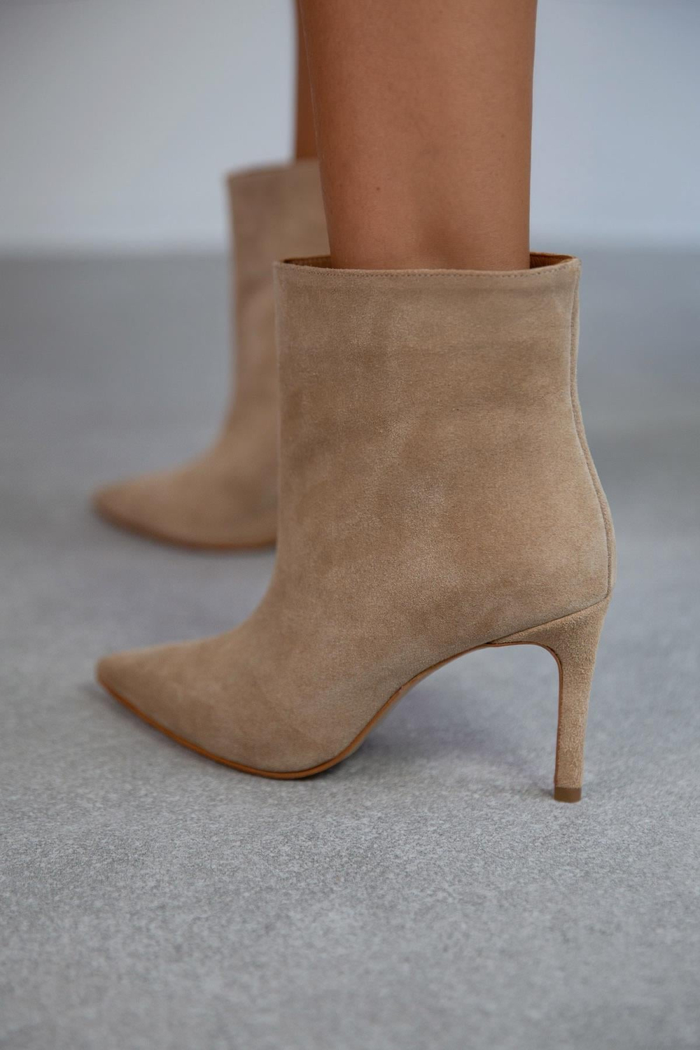 ELECTRA BEJ SÜET BOT BEJ SÜET