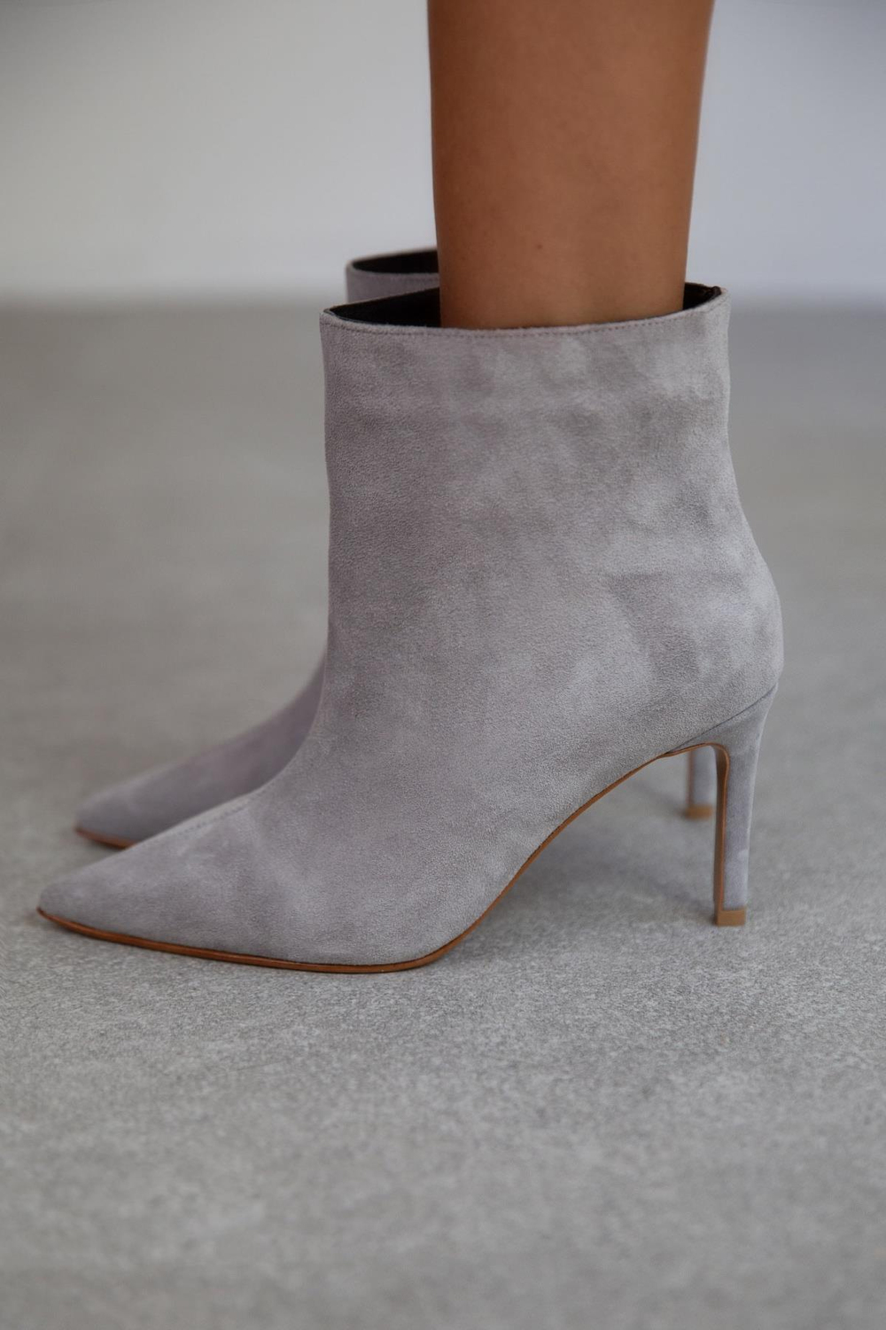 ELECTRA GRİ SÜET BOT GRİ