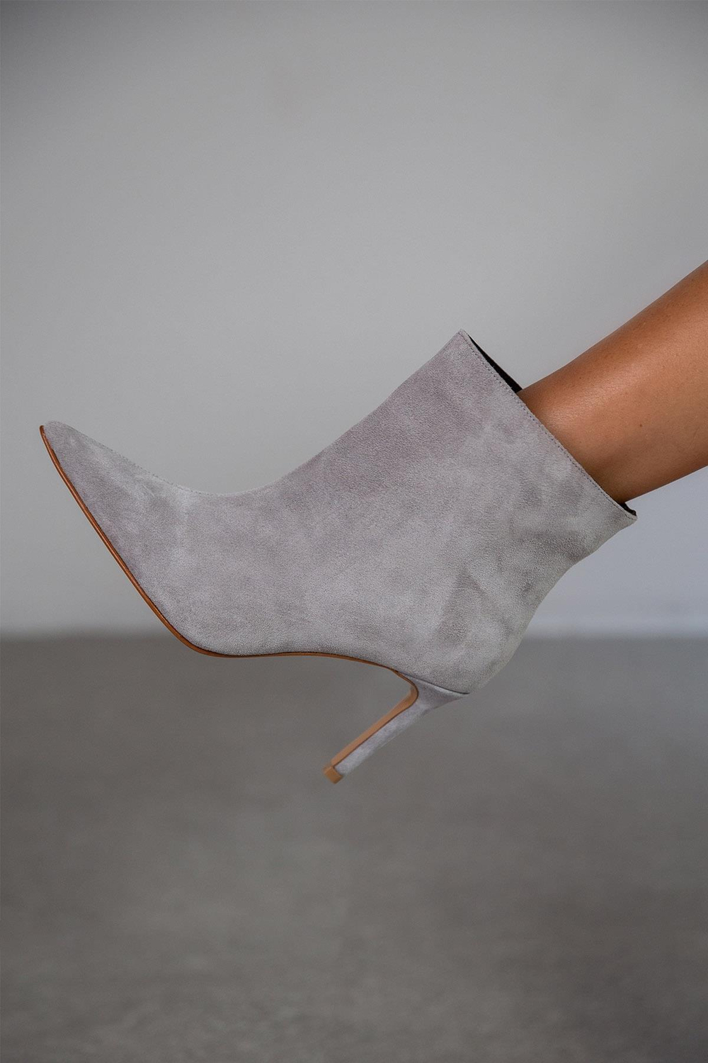 ELECTRA GRİ SÜET BOT GRİ