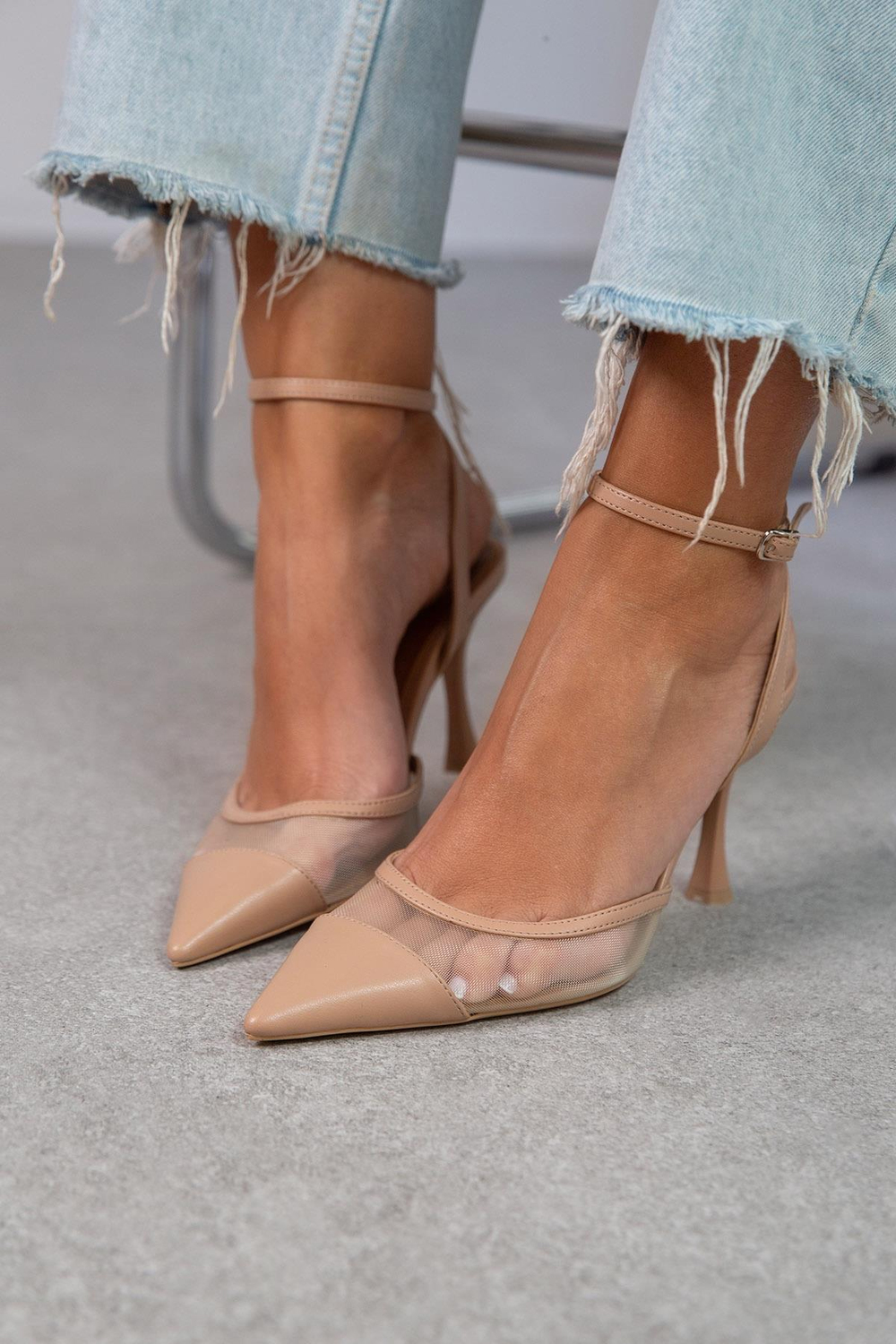 FİONA TEN DERİ STİLETTO TEN