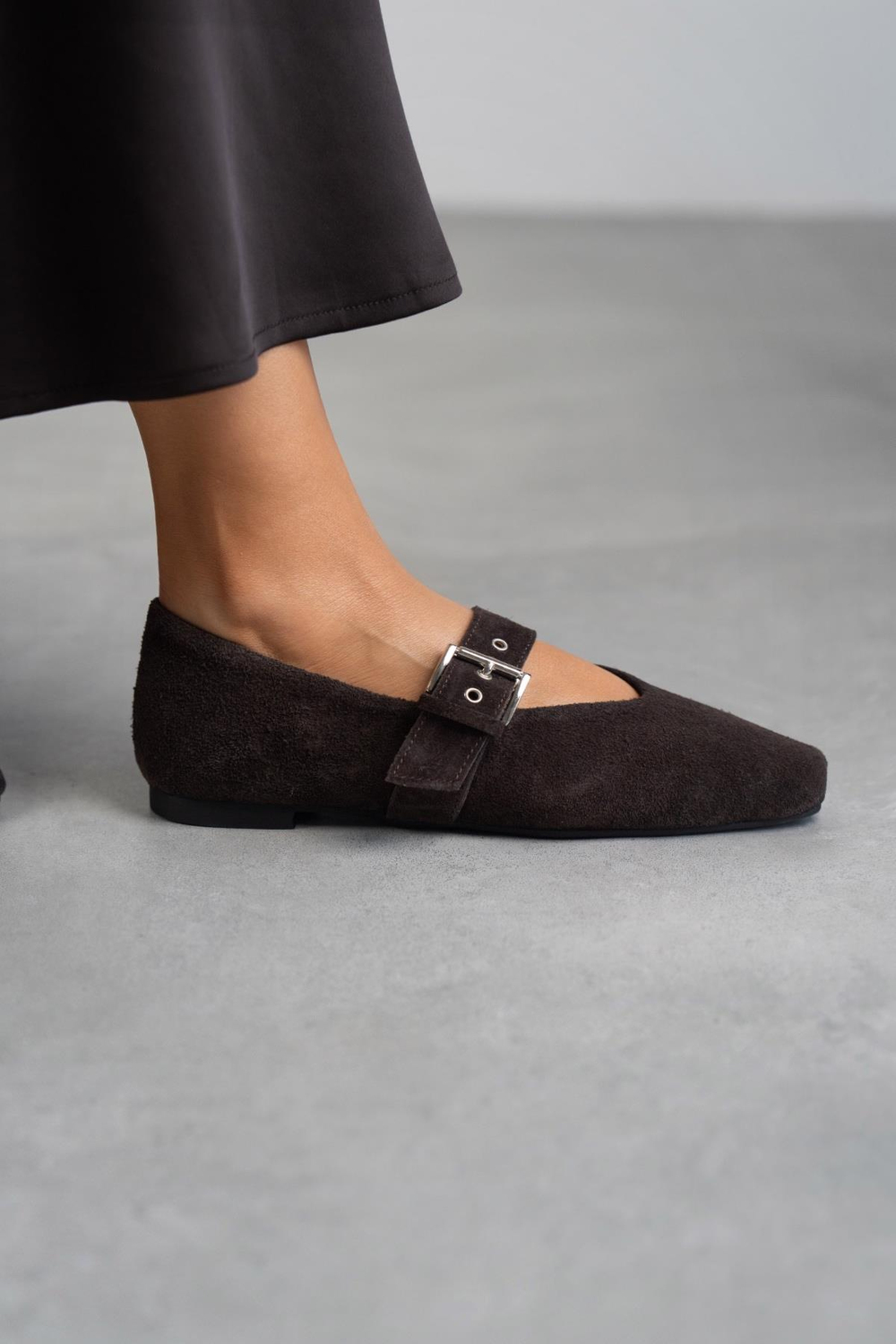 FOX KOYU KAHVE SÜET BABET KAHVE