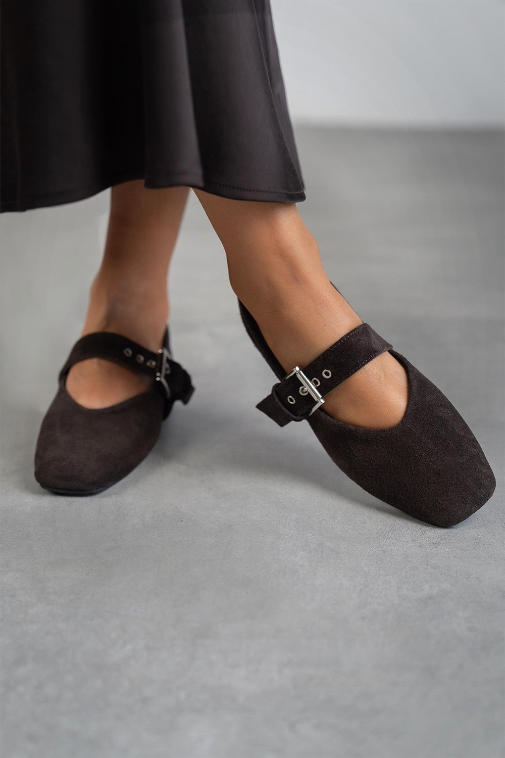 FOX KOYU KAHVE SÜET BABET KAHVE