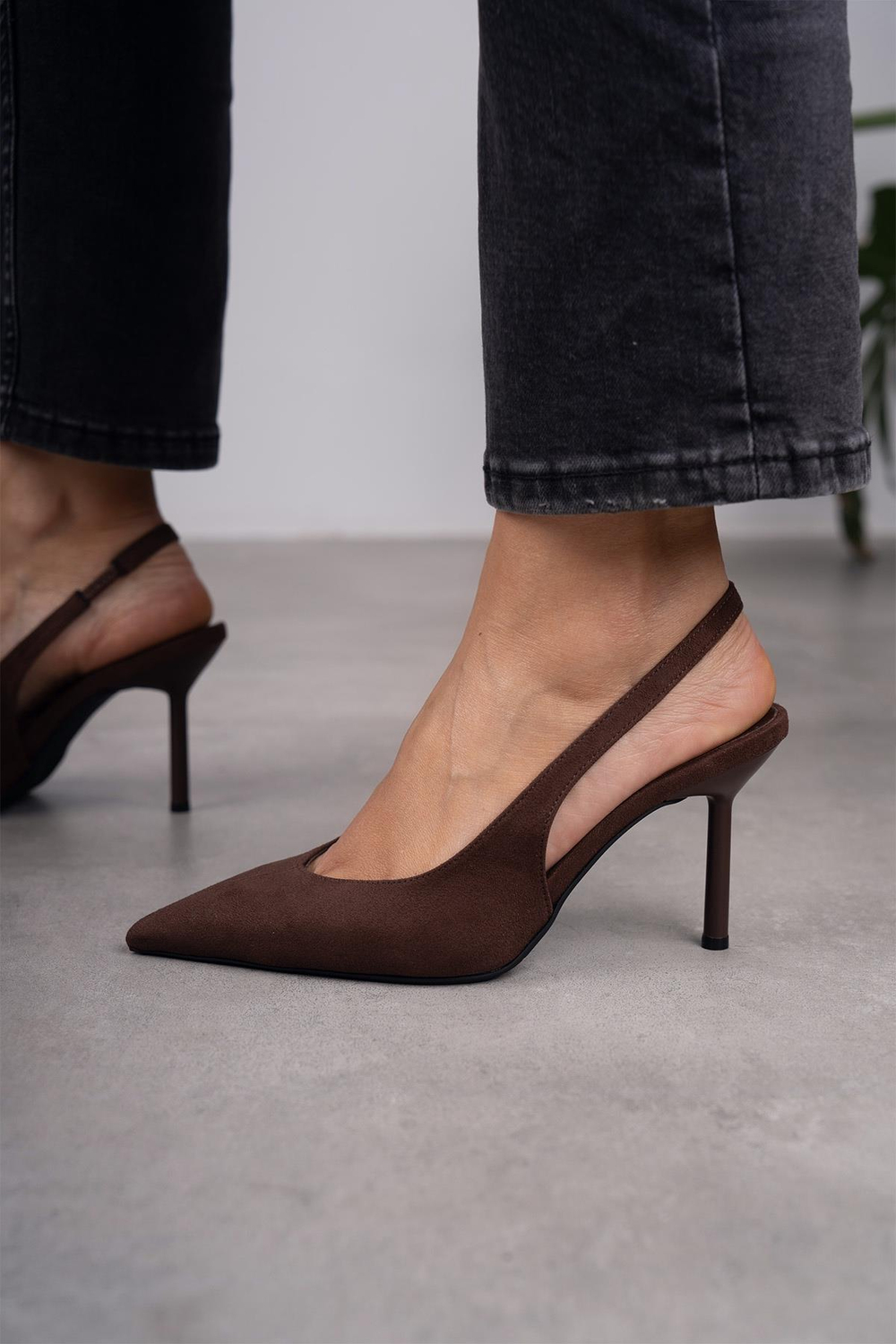 GRACE KAHVE SÜET AYAKKABI KAHVE