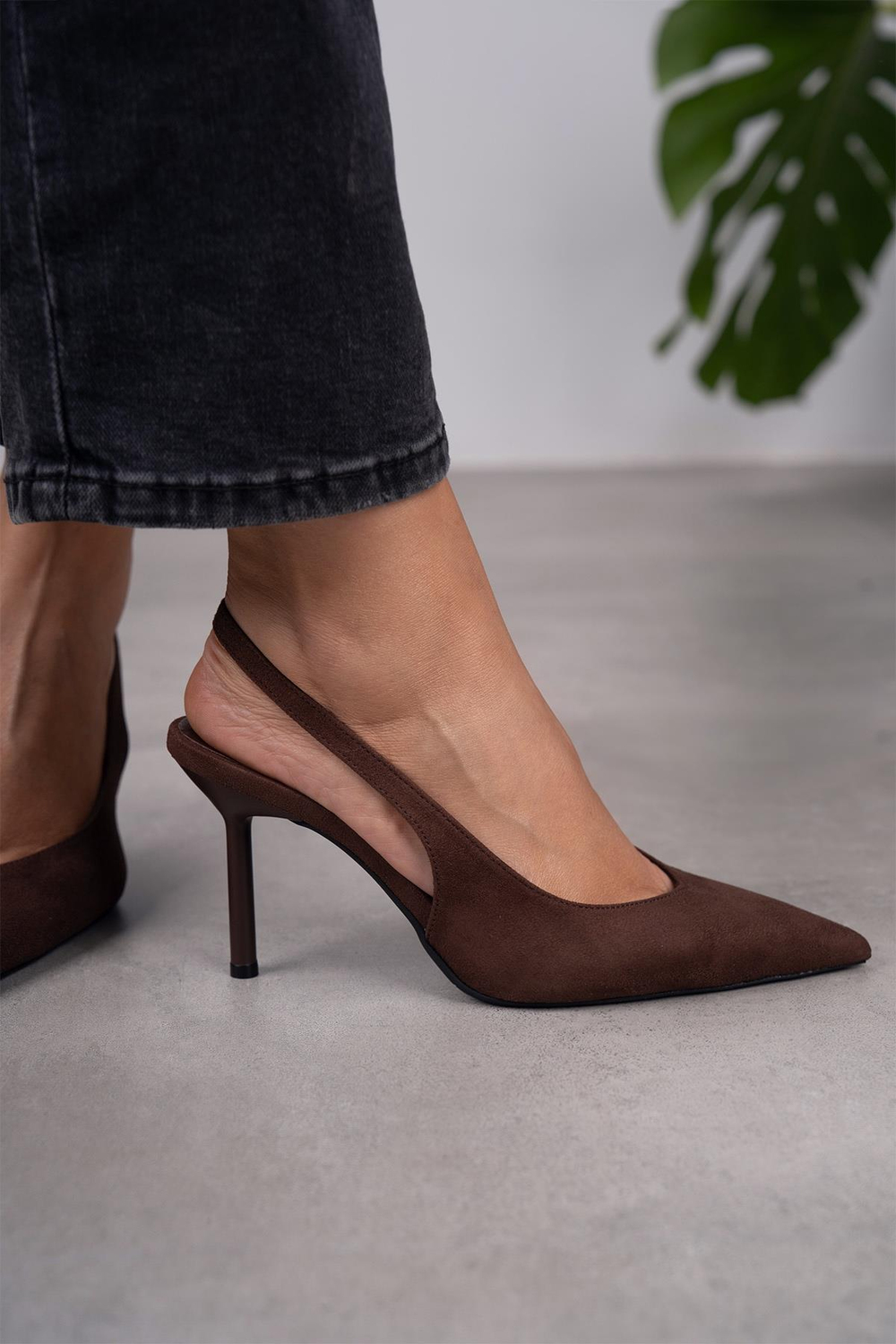 GRACE KAHVE SÜET AYAKKABI KAHVE