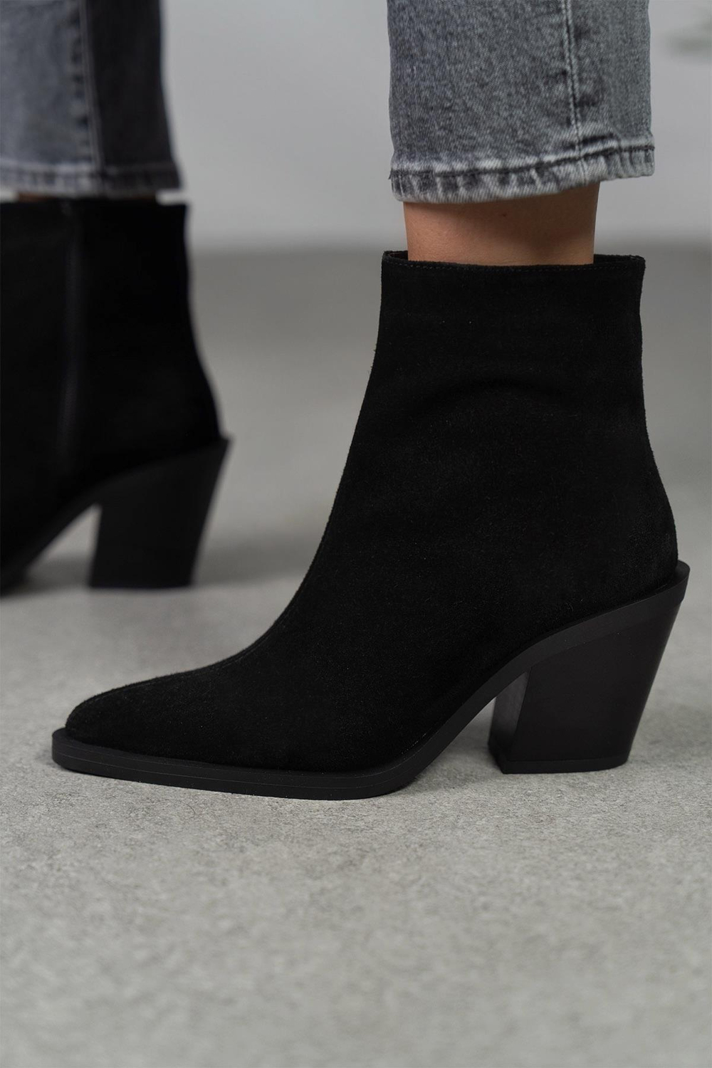 LAST SİYAH SÜET BOT SİYAH SÜET