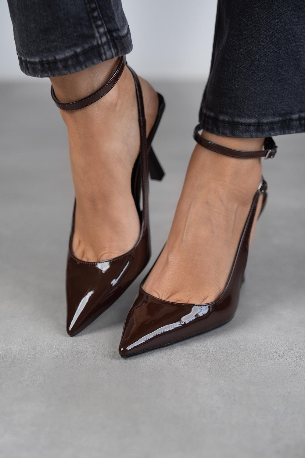 LENA KAHVE RUGAN AYAKKABI KAHVE