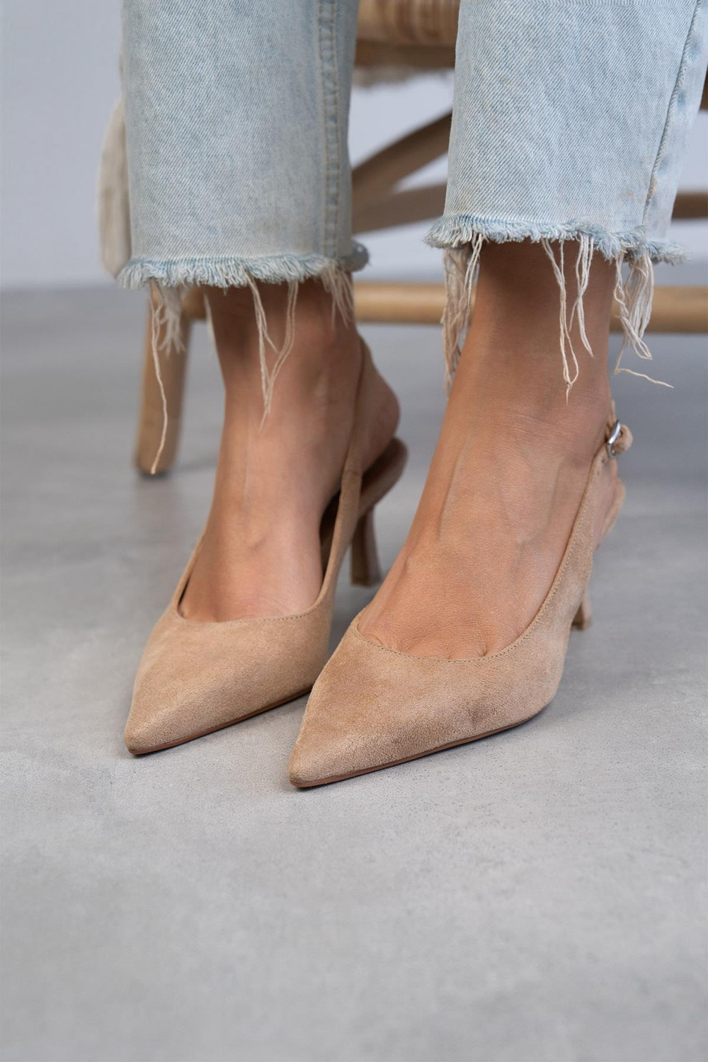 LOVE BEJ SÜET AYAKKABI BEJ SÜET