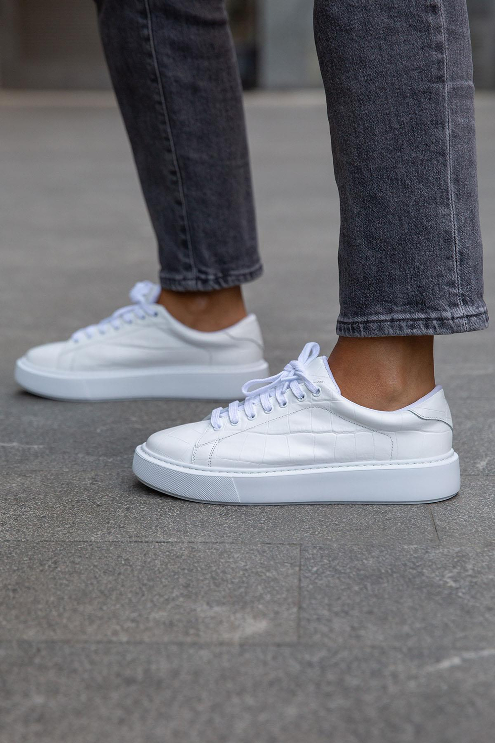 WAY BEYAZ KROK SNEAKER BEYAZ