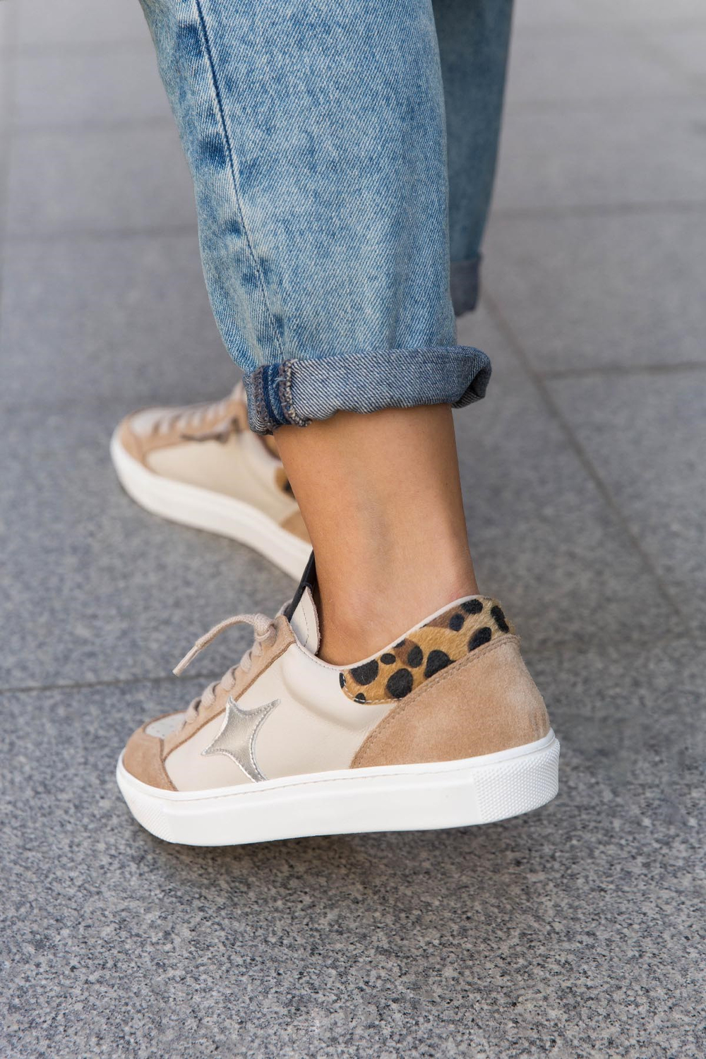 WENDY BEJ SÜET SNEAKER BEJ