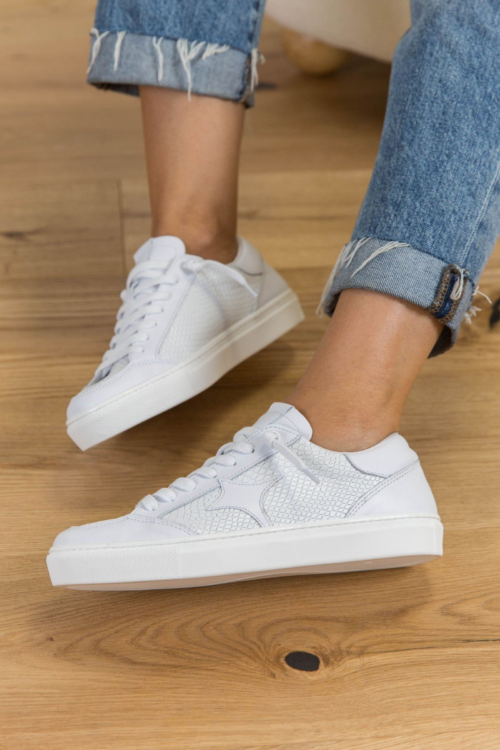 WENDY BEYAZ KROK SNEAKER BEYAZ