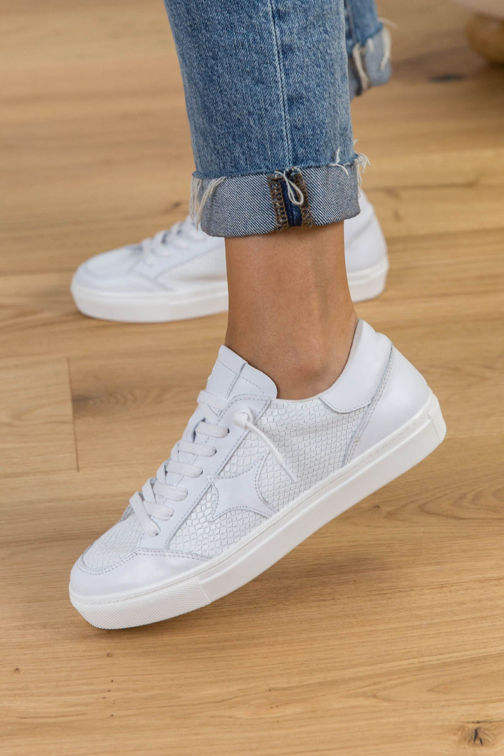 WENDY BEYAZ KROK SNEAKER BEYAZ