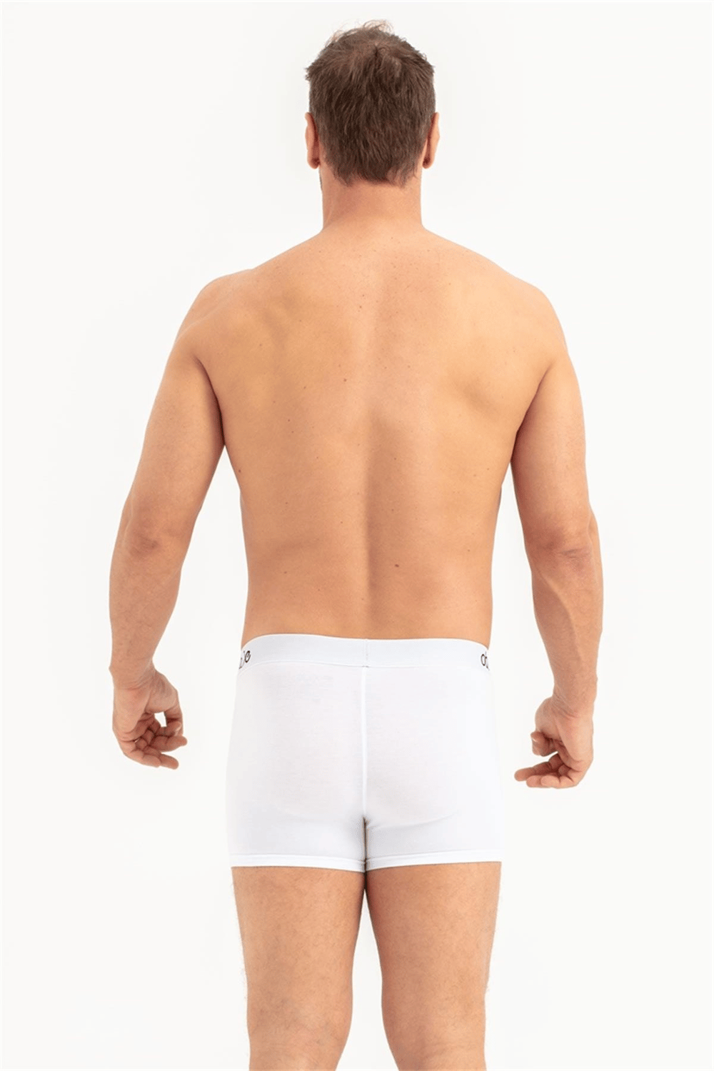 Erkek Beyaz Modal Boxer