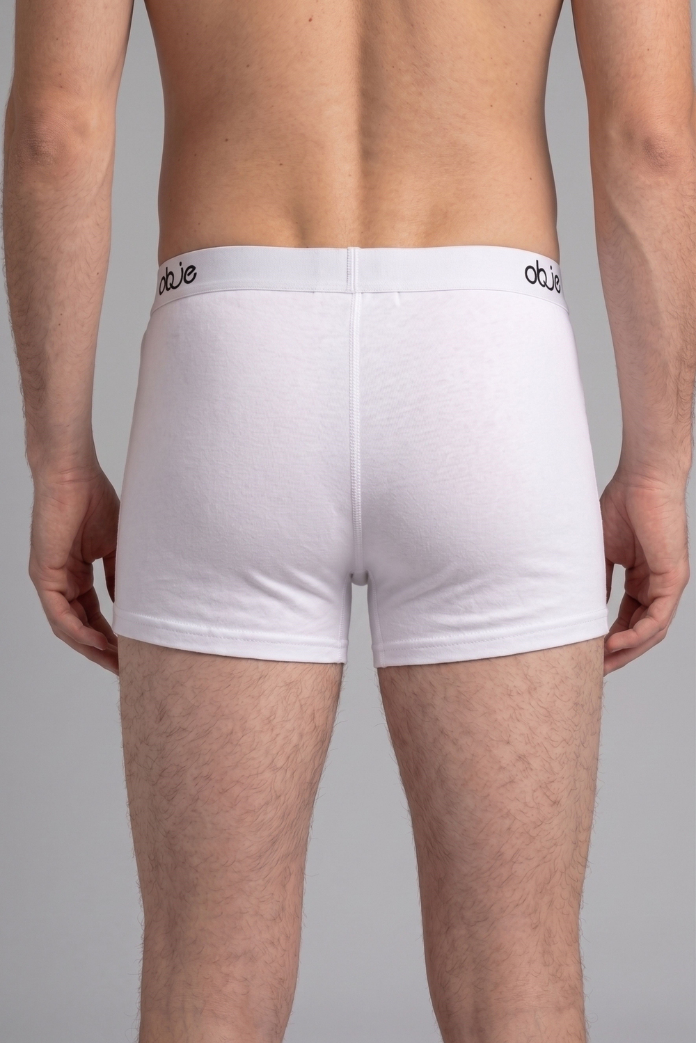 Erkek Beyaz Modal Boxer