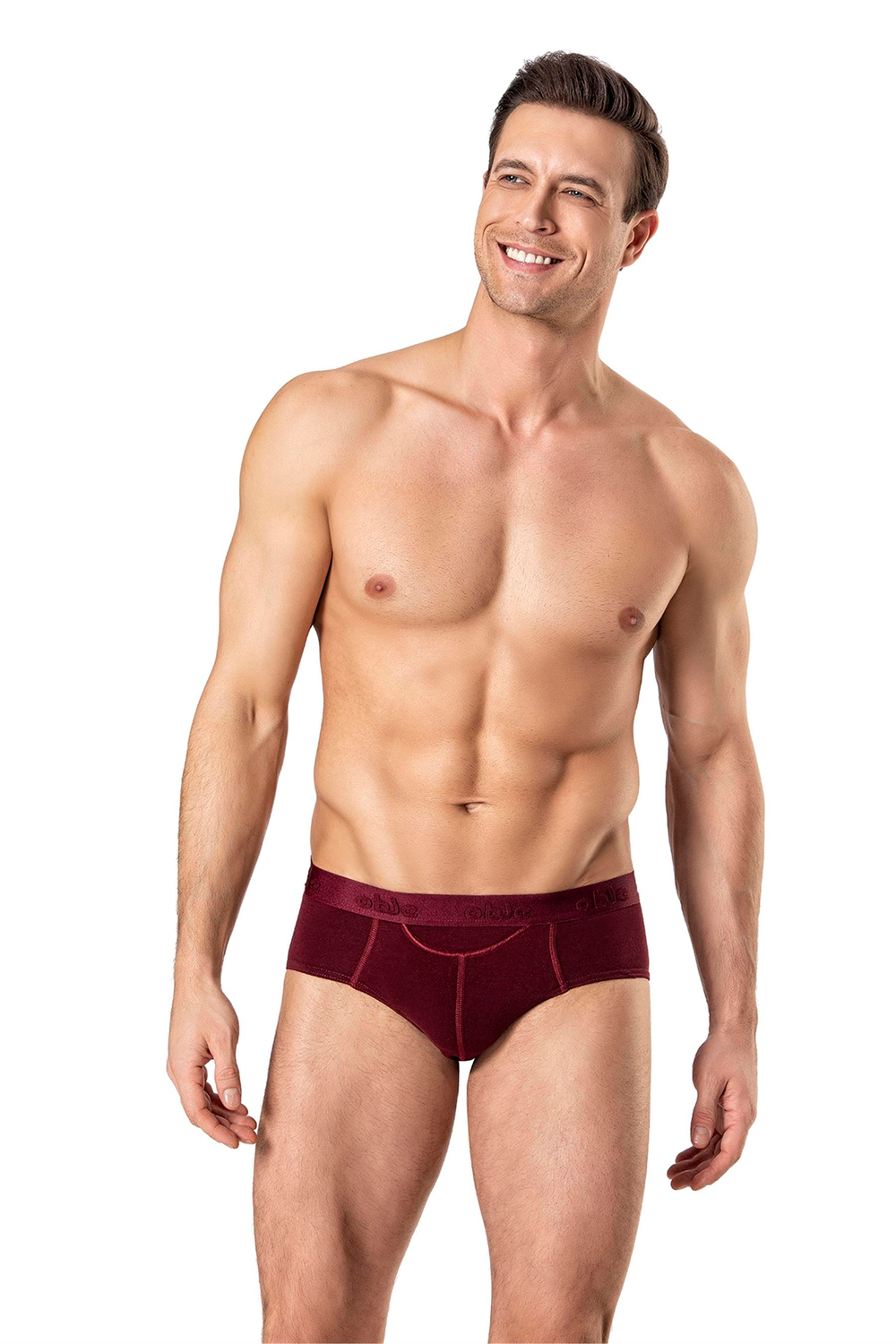 Erkek Bordo Penye Modal Slip