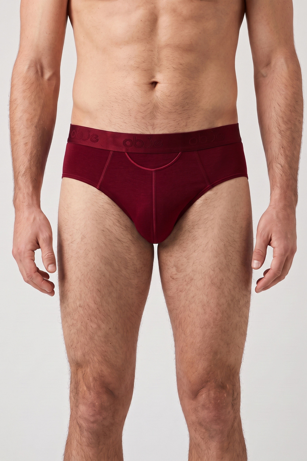Erkek Bordo Penye Modal Slip