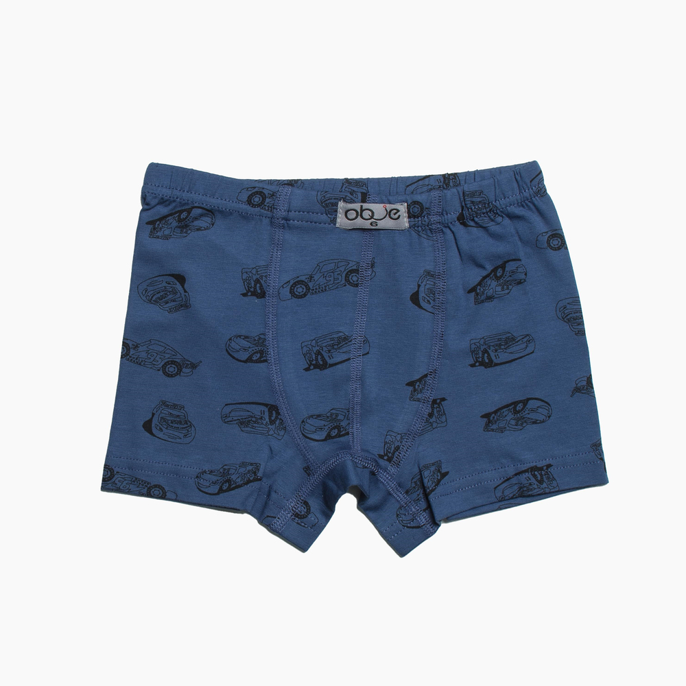 Erkek Çocuk Araba Desenli Asorti 3lü Boxer
