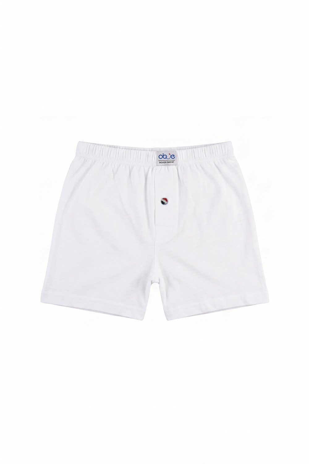Erkek Çocuk Beyaz Penye Boxer